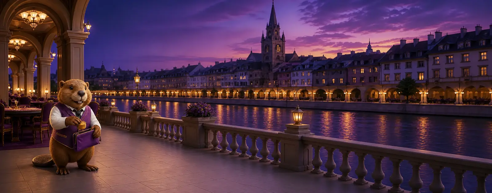 Biber präsentiert den Cashback-Bonus an der Aare in Bern