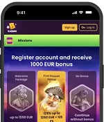 Bizzo Casino App herunterladen